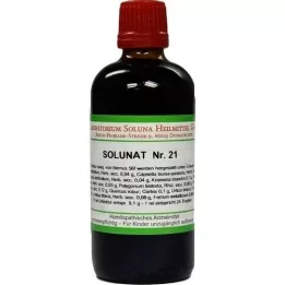 SOLUNAT Nr. 21 dråber, 100 ml