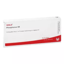 PHOSPHORUS D 8 ampuller, 10X1 ml