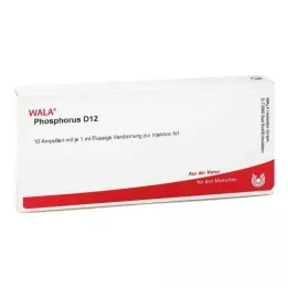 PHOSPHORUS D 12 fiole, 10X1 ml