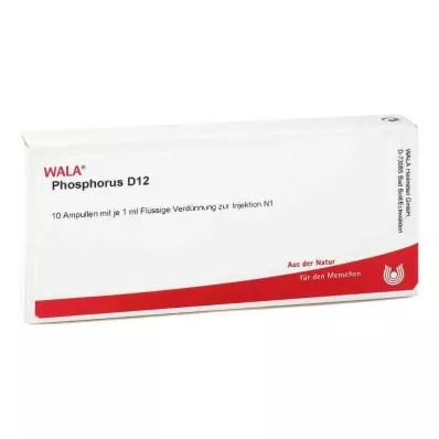 PHOSPHORUS D 12 fiole, 10X1 ml