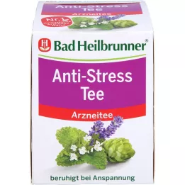 BAD HEILBRUNNER Anti-stress te-filterpose, 8X1,75 g
