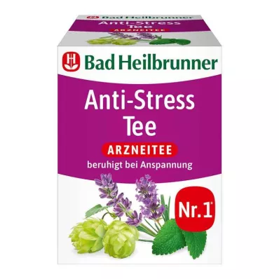 BAD HEILBRUNNER Anti-stress te-filterpose, 8X1,75 g