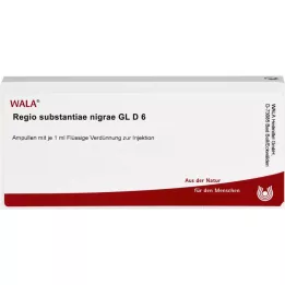 REGIO substantiae nigrae GL D 6 ampuller, 10X1 ml