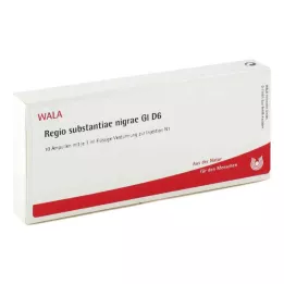 REGIO substantiae nigrae GL D 6 ampuller, 10X1 ml