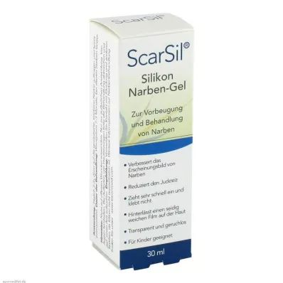 SCARSIL Silikone-ar-gel, 30 ml