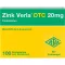 ZINK VERLA OTC 20 mg filmovertrukne tabletter, 100 stk