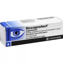 SICCAPROTECT Øjendråber, 10 ml