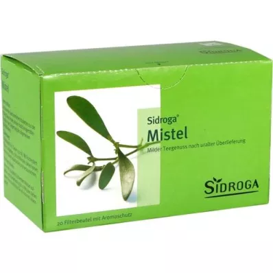 SIDROGA Filterpose til mistelten-te, 20X2,0 g