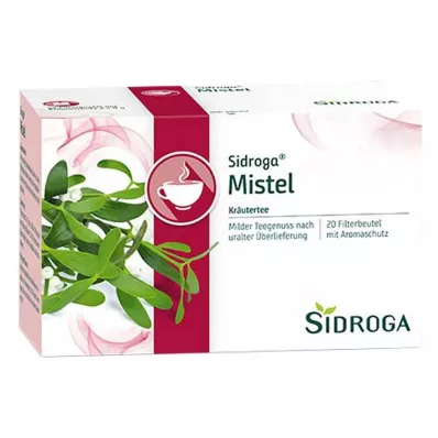 SIDROGA Filterpose til mistelten-te, 20X2,0 g