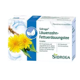 SIDROGA Mælkebøtte te filterpose, 20X1,5 g