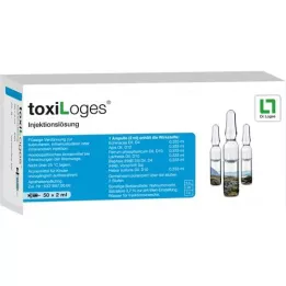 TOXILOGES Ampuller til injektionsvæske, opløsning, 50X2 ml