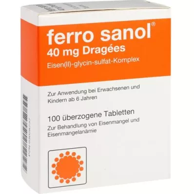 FERRO SANOL comprimate filmate, 100 buc