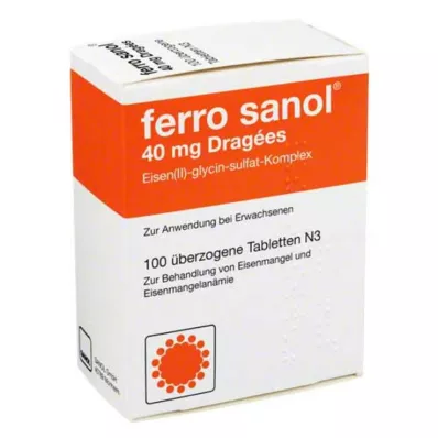 FERRO SANOL comprimate filmate, 100 buc