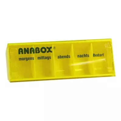 ANABOX Dagboks gul, 1 stk