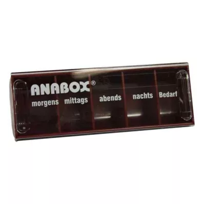 ANABOX Dagboks rød, 1 stk ANABOX Dagboks rød, 1 stk