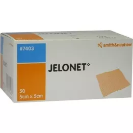 JELONET Paraffin gaze 5x5 cm steril peel pack, 50 stk