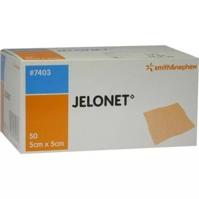 JELONET Paraffin gaze 5x5 cm steril peel pack, 50 stk