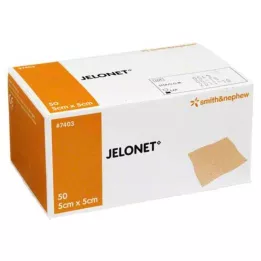 JELONET Paraffin gaze 5x5 cm steril peel pack, 50 stk