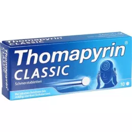 THOMAPYRIN CLASSIC Smertestillende tabletter, 10 stk
