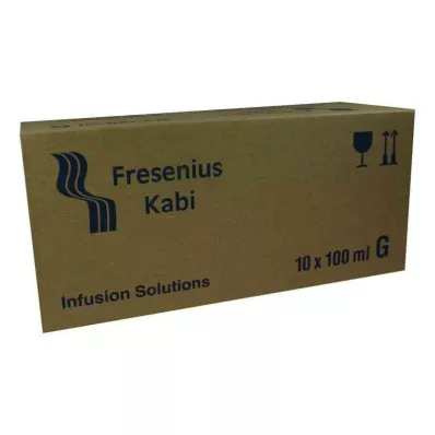 NATRIUMHYDROGENCARBONAT 8,4% glasinfusionsopløsning, 10X100 ml