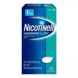 NICOTINELL Sugetabletter 1 mg Mint, 36 stk