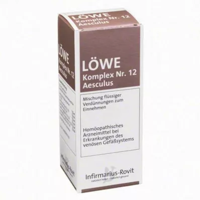 LÖWE KOMPLEX No.12 Aesculus dråber, 100 ml