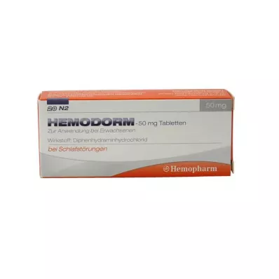 HEMODORM 50 mg sovetabletter, 20 stk