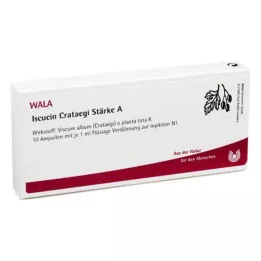 ISCUCIN crataegi stivelse A ampuller, 10X1 ml
