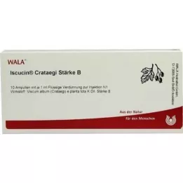 ISCUCIN crataegi stivelse B ampuller, 10X1 ml