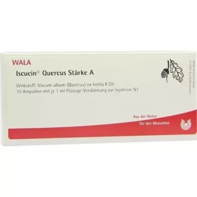 ISCUCIN quercus stivelse A ampuller, 10X1 ml