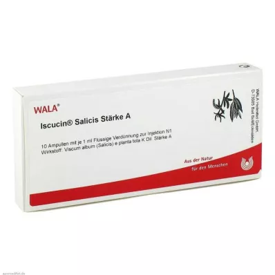 ISCUCIN salicis stivelse A ampuller, 10X1 ml