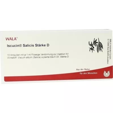 ISCUCIN salicis stivelse D ampuller, 10X1 ml