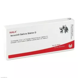ISCUCIN salicis stivelse D ampuller, 10X1 ml