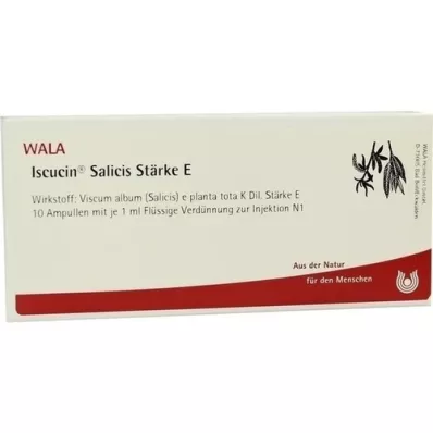 ISCUCIN salicis stivelse E ampuller, 10X1 ml