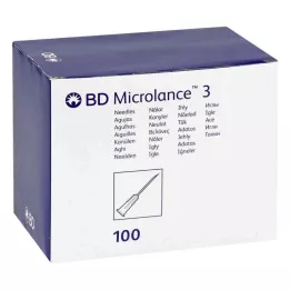 BD MICROLANCE Kanyle 23 G 1 1/4 0,6x30 mm, 100 stk