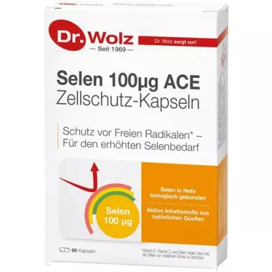 SELEN ACE 100 mg 60 dages kapsler, 60 stk