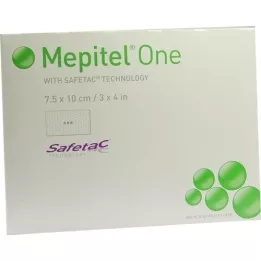 MEPITEL En 7,5x10 cm silikone-netbandage, 10 stk