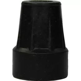 KRÜCKENKAPSEL 18/19 mm sorte stålindsatser, 1 stk