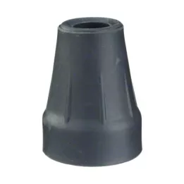 KRÜCKENKAPSEL 18/19 mm grå stålindsatser, 1 stk