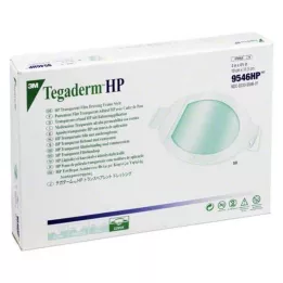 TEGADERM 3M Transpar.Verb.10x11,5 cm oval 9546HP, 50 stk