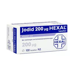 JODID 200 HEXAL tabletter, 100 stk