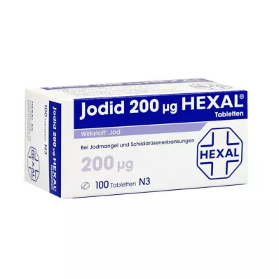 JODID 200 HEXAL tabletter, 100 stk