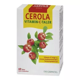 CEROLA C-vitamin Taler Grandel, 60 stk