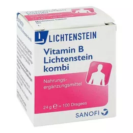 VITAMIN B LICHTENSTEIN Comprimate acoperite combinate, 100 buc