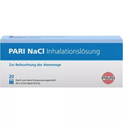 PARI NaCl-inhalationsopløsning, ampuller, 20X2,5 ml