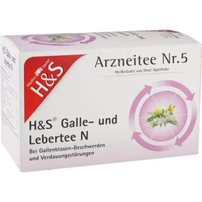 H&amp;S Galde- og leverte N filterposer, 20X2,0 g