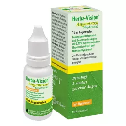 HERBA-VISION Øjentrøst øjendråber, 15 ml