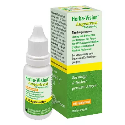 HERBA-VISION Øjentrøst øjendråber, 15 ml