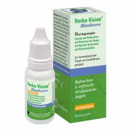 HERBA-VISION Øjendråber med blåbær, 15 ml