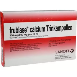FRUBIASE CALCIUM T Drikkeampuller, 20 stk